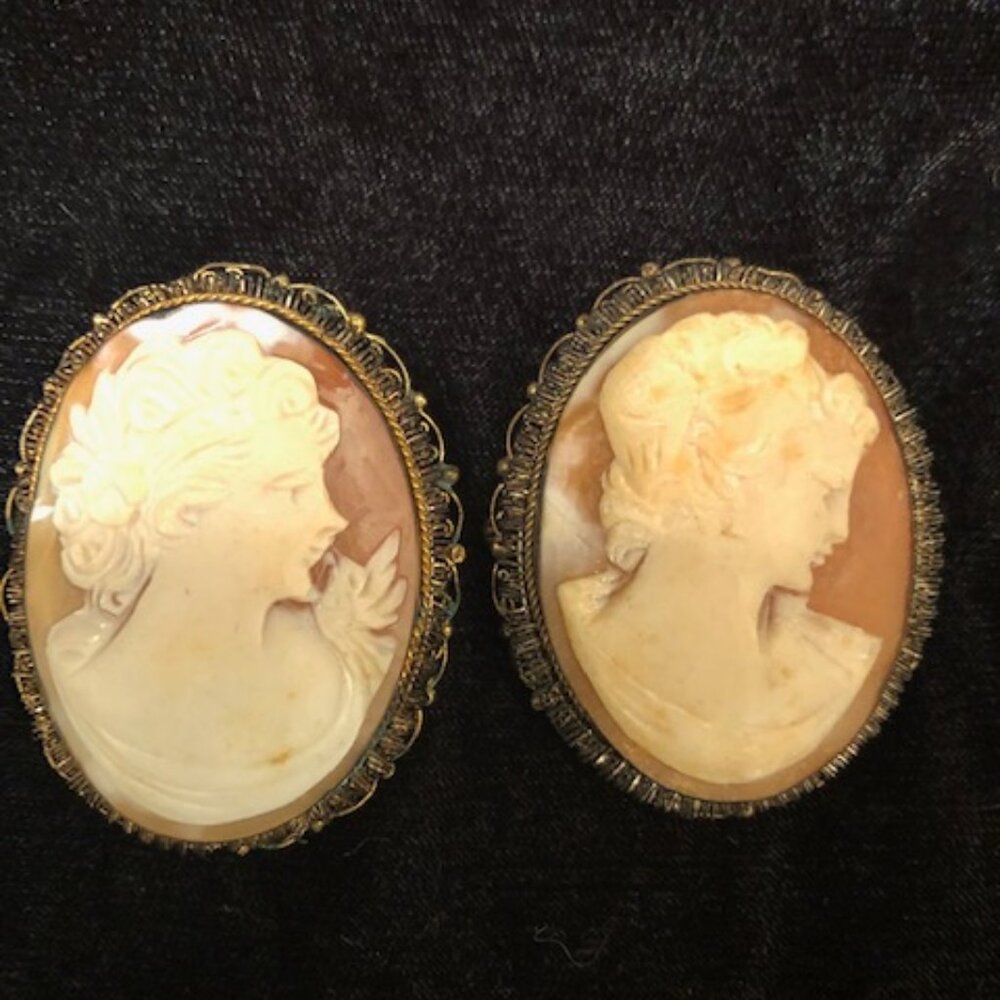 CAMEO PINS VINTAGE
